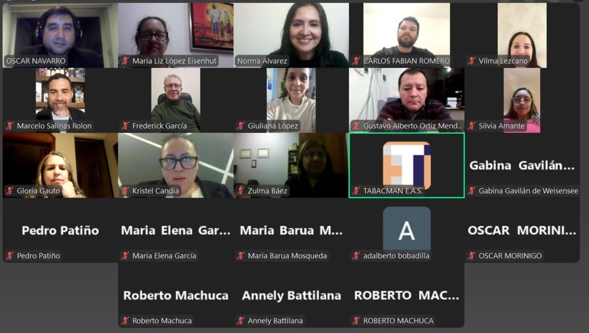 Sesión virtual en vivo — edición anterior